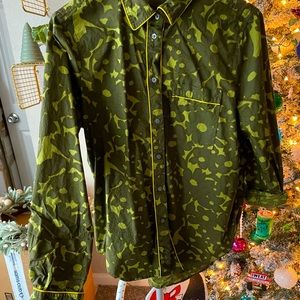 J Crew Floral Button Down